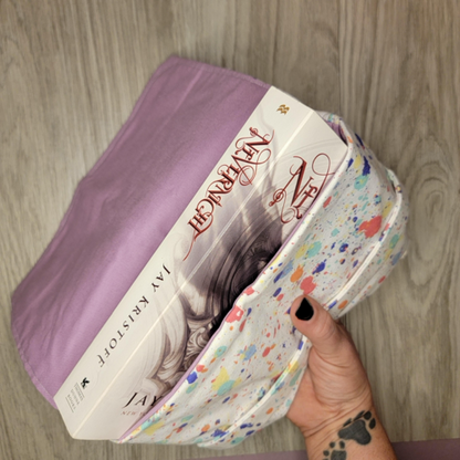 Book Sleeve - Paint Splatter