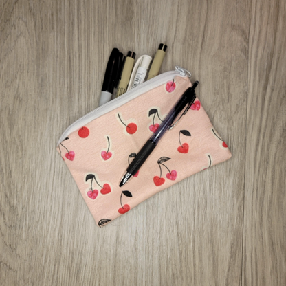 Zipper Pouch - Cherries